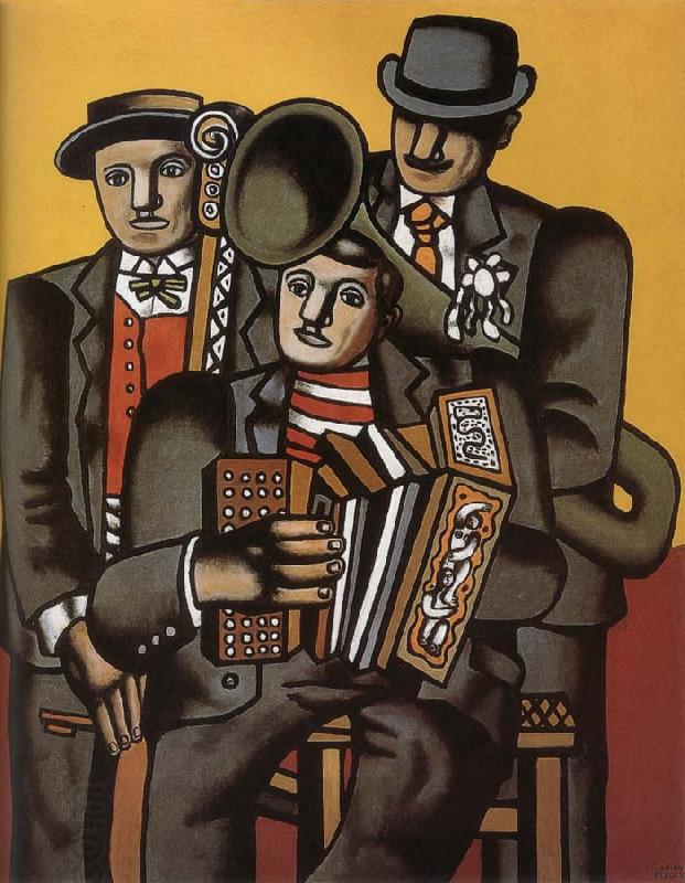 Fernard Leger Three Musician oil painting picture